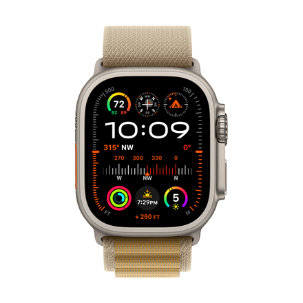 Apple Watch Ultra 2 | Smart watch | GPS (satellite) | Always-On Retina display | 49mm | Waterproof