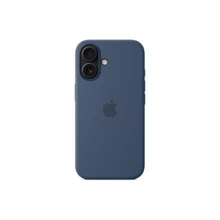 Apple Case with MagSafe | iPhone | iPhone 16 | Silicone | Denim