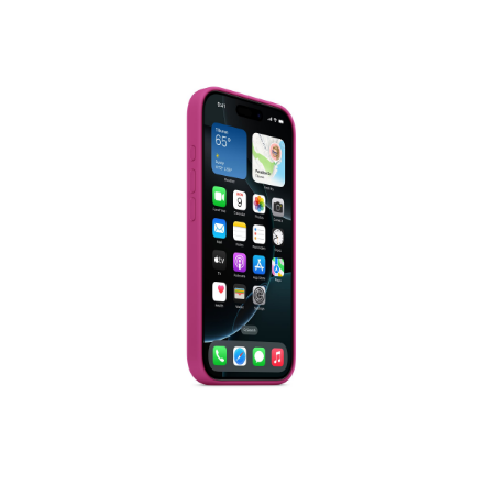 Apple iPhone 16 Pro Silicone Case with MagSafe - Fuchsia | Apple