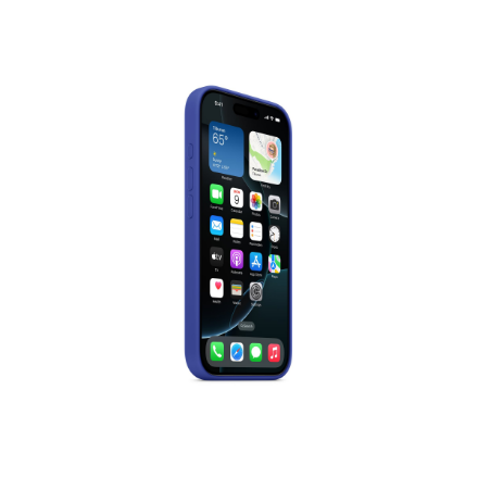 Apple iPhone 16 Pro Silicone Case with MagSafe - Ultramarine | Apple