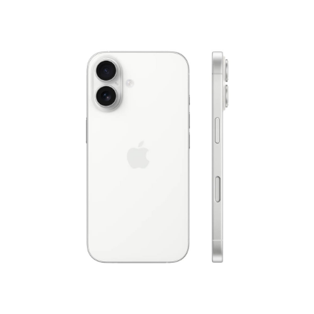 Apple iPhone 16 | White | 6.1 " | Super Retina XDR | 2556 x 1179 pixels | A18 | Internal RAM 8 GB | 