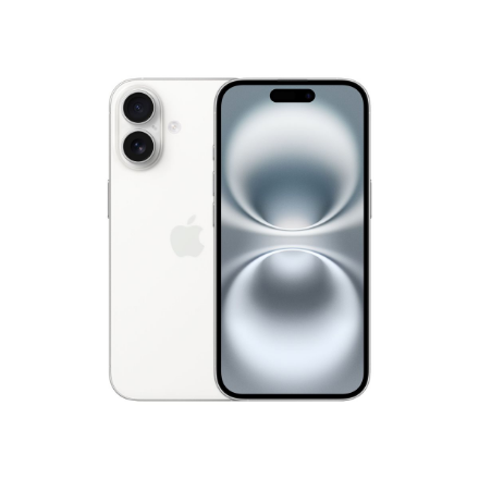 Apple iPhone 16 | White | 6.1 " | Super Retina XDR | 2556 x 1179 pixels | A18 | Internal RAM 8 GB | 