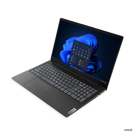 Lenovo Essential V15 G4 AMN | Black | 15.6 " | TN | FHD | 1920 x 1080 pixels | Anti-glare | AMD Ryze