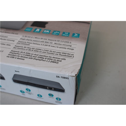 SALE OUT. | Digitus | Thunderbolt™ 3 Dockingstation 8K