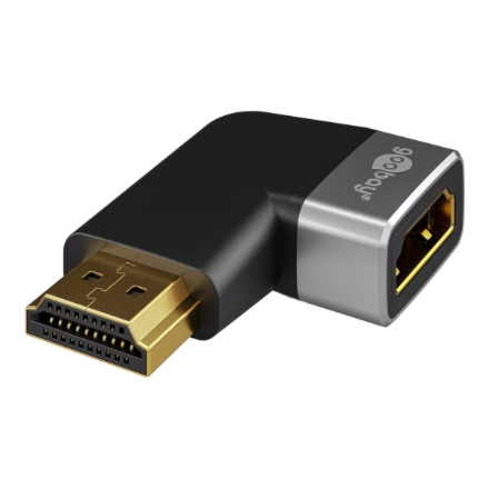 Goobay 72012 HDMI™ Angled Adapter 270° Horizontal