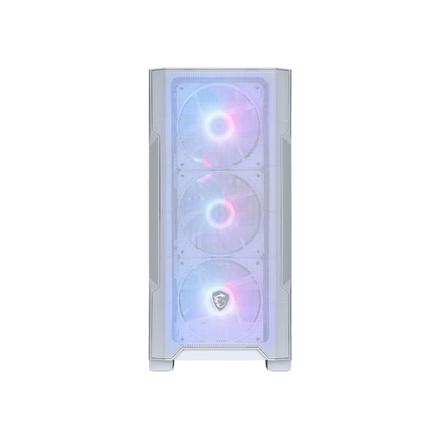 MSI PC Case | MAG FORGE M100R | Side window | White | Micro ATX Tower | Power supply included No | A