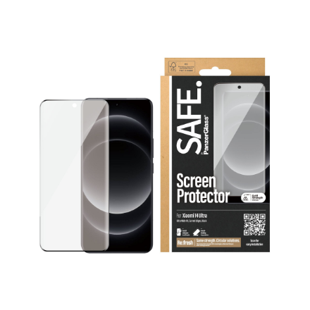 SAFE by PanzerGlass Screen Protector Xiaomi 14 Ultra | Ultra-Wide Fit | PanzerGlass