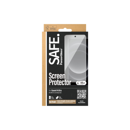 SAFE by PanzerGlass Screen Protector Xiaomi 14 Ultra | Ultra-Wide Fit | PanzerGlass