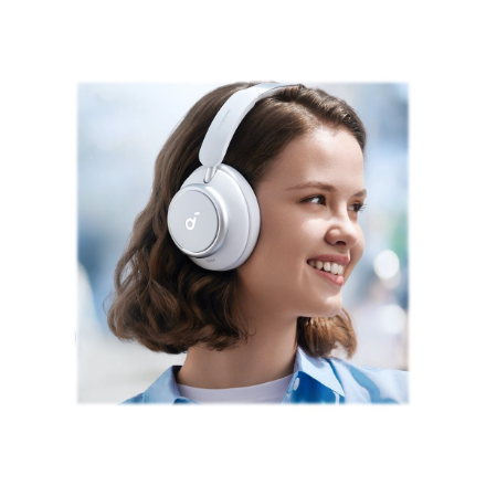 Anker Soundcore | Headphones | Space Q45 | Bluetooth | Over-ear | Microphone | Wireless | White