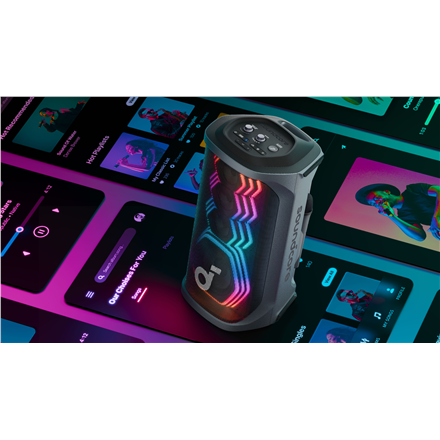 Anker Soundcore | Portable Bluetooth Speaker | Rave 3 | 160 W | Bluetooth | Black | Portable | Wirel