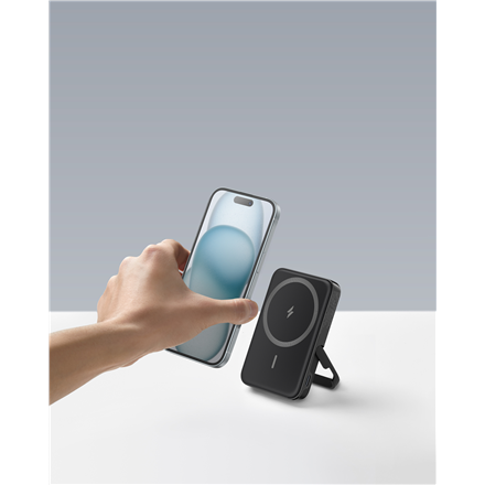 Anker 322 MagGo Power Bank with Holder | A1618G11 | 5000 mAh | Black