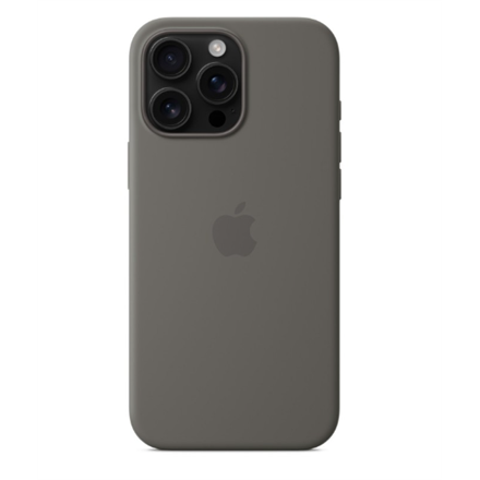 Apple Case with MagSafe | Apple | iPhone 16 Pro Max | Silicone | Stone Gray