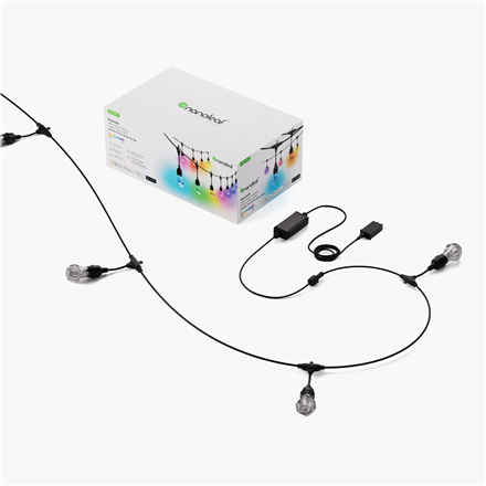 Nanoleaf Essentials Matter Smart Multicolour Outdoor String Lights Starter Kit 30m|16M+