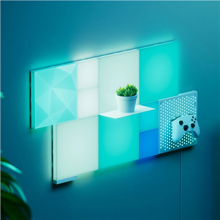 Nanoleaf Blocks Textured Big Squares Add-On Kit (2 Panels)|16M+ colours