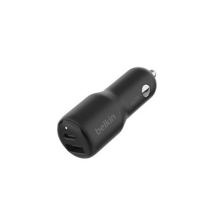 Belkin | BOOST CHARGE 42w-30w USB-C PD PPS + 12w USB-A Car Charger