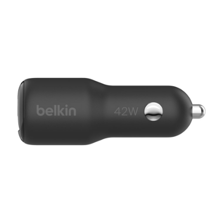 Belkin | BOOST CHARGE 42w-30w USB-C PD PPS + 12w USB-A Car Charger