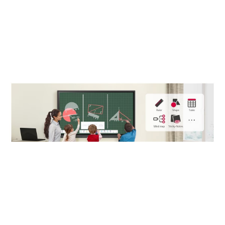 LG Multi Touch CreateBoard | 86TR3DK-B | Infrared | 86 " | 350 cd/m² | Landscape | 16/7 | Android | 