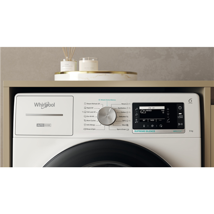 Whirlpool Washing machine | W8 99AD SILENCE EE | Energy efficiency class A | Front loading | Washing