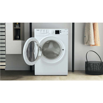 Whirlpool Washing machine | WRBSS 6249 W EU | Energy efficiency class C | Front loading | Washing ca