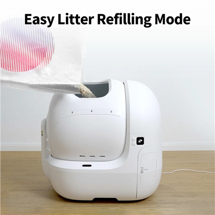 PETKIT Automatic Cat Litter Box | PUROBOT MAX Pro | White