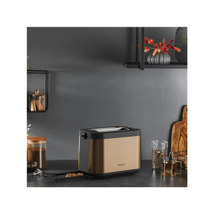 TEFAL Toaster | TT430G10 Coppertinto | Number of slots 2 | Housing material  Stainless steel | Gold