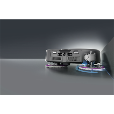 Midea Robot Vacuum Cleaner | V15 | Wet&Dry | 5200 mAh | Dust capacity 3 L | 16200 Pa | Black