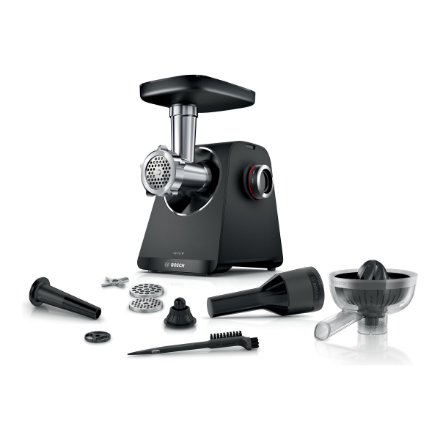 Bosch Food Mincer | MFWS430B | Black | Number of speeds 2 | Throughput (kg/min) 2.5