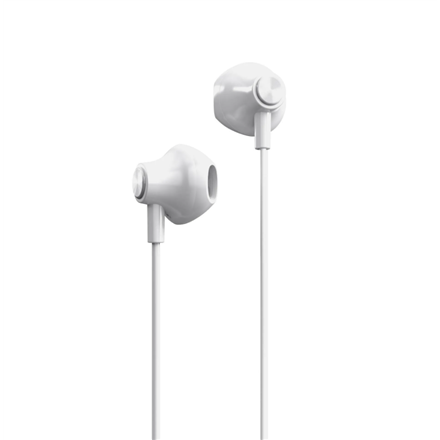 Energy Sistem Wired Earphones | EasyPods Type C | Built-in microphone | USB-C | Snow