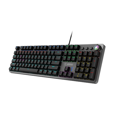 MSI FORGE GK310 | Gaming keyboard | Wired | US | Red Switches