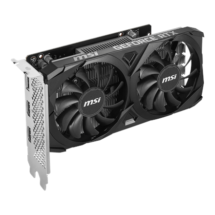 MSI GeForce RTX 3050 VENTUS 2X E 6G OC | NVIDIA | 6 GB | NVIDIA GeForce RTX 3050 | GDDR6 | HDMI port