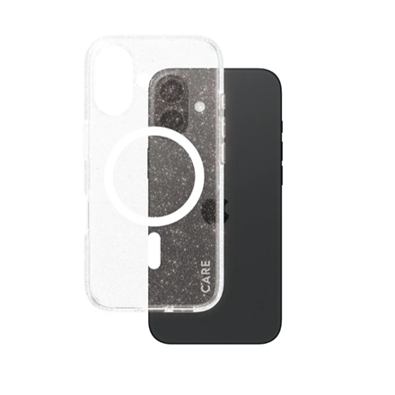 CARE Flagship Case | Back cover | Apple | iPhone 16 | Recycled plastic | White | Urban Combat Star L