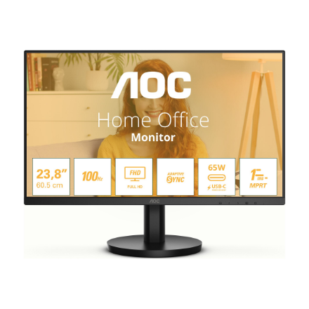 AOC 24B3CA2 | 23.8 " | IPS | FHD | 100 Hz | 1 ms | 1920 x 1080 pixels | 250 cd/m² | HDMI ports quant