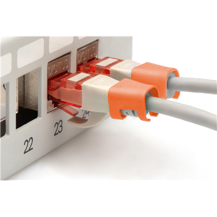 Digitus | Color clips for Patch cable | A-CC-O | Orange