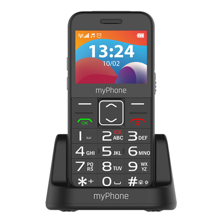 myPhone HALO | 3 LTE | Black | 2.4 " | IPS | 48 MB | 128 MB | Dual SIM | Nano SIM | 3G | Bluetooth |