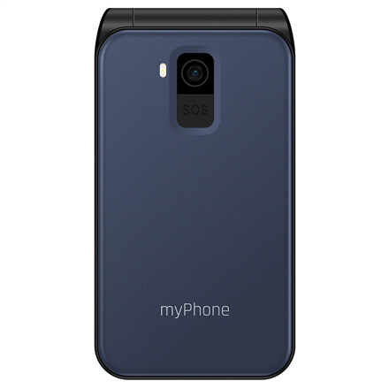 myPhone Flip | LTE | Black | 2.8 " | TFT | 48 MB | 128 MB | 3G | Bluetooth | 2.1 | USB version Type-