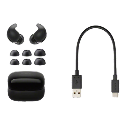 Sony Headphones | WF-LS910N LinkBuds Fit | Bluetooth | In-ear | Noise canceling | Wireless | Black