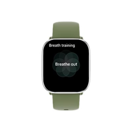 myPhone Watch Pastel | Smart watch | AMOLED | 1.75" | Waterproof | Silver Green