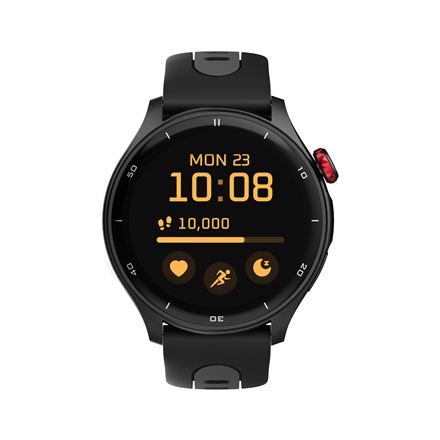 myPhone Watch Adventure | Smart watch | GPS (satellite) | AMOLED | 1.43" | Waterproof | Black