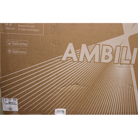 Philips | 4K Ambilight TV | 65OLED819/12 | 65 | Smart TV | Google TV | UHD | DAMAGED PACKAGING