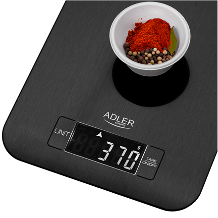 Adler Kitchen Scale | AD 3183b | Graduation 1 g | Black