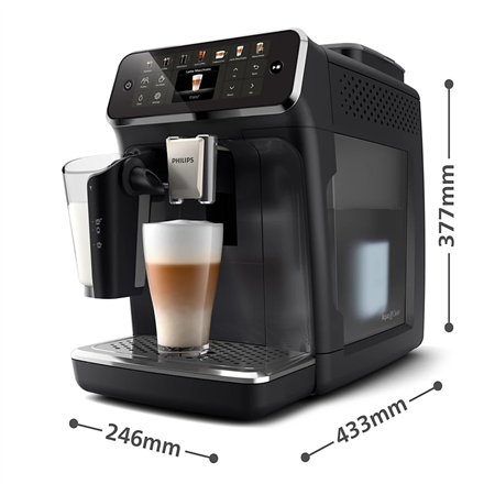 Philips | Coffee machine | EP4441/50 | Pump pressure 15 bar | Built-in milk frother | Fully Automati