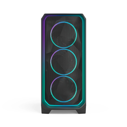 Fractal Design Meshify 3 | Ambience Pro RGB Black TG Light Tint | ATX | Power supply included No