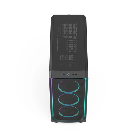 Fractal Design Meshify 3 XL | Ambience Pro RGB Black TG Light Tint | ATX | Power supply included No