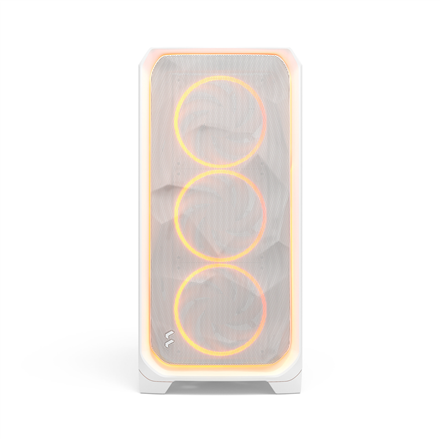 Fractal Design Meshify 3 XL | Ambience Pro RGB White TG Clear Tint | ATX | Power supply included No