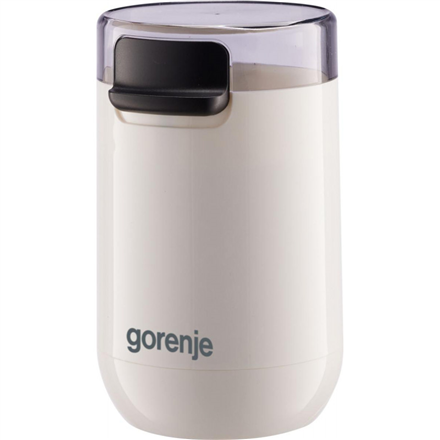 Gorenje | Coffee Grinder | SMK150SW | 150 W | Coffee beans capacity 45 g | Lid safety switch | White