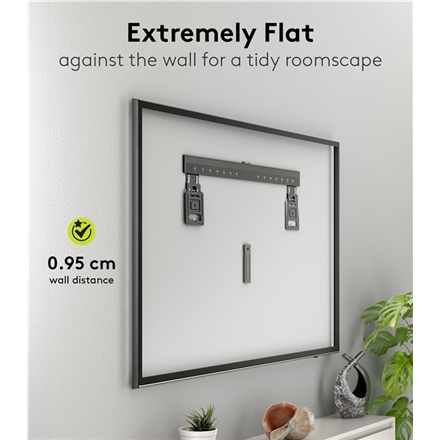 Goobay Wall mount | Ultraslim TV Wall Mount Basic FIXED (XL) | 43-100 " | Black