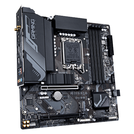 Gigabyte B760M GAMING X AX | Processor family Intel | Processor socket LGA1700 | DDR5 DIMM | Support