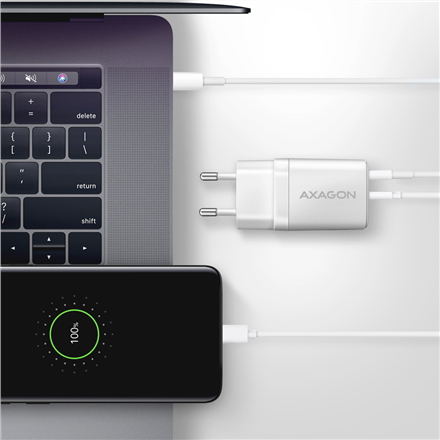 AXAGON Wall Charger 2x port (USB-A+USB-C)