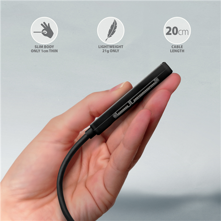 AXAGON USB-A 5Gbps SLIM adapter for 2.5" SSD/HDD | ADSA-FP2A