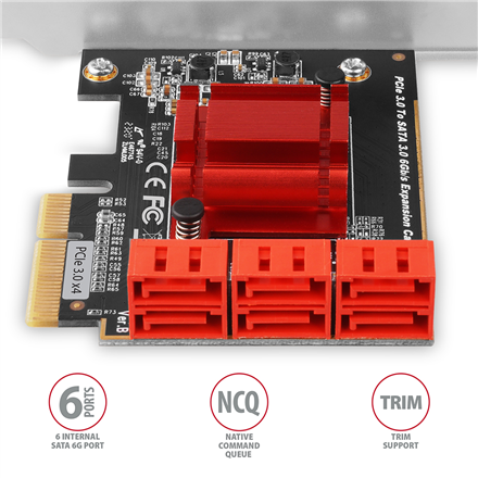 AXAGON PCIe Controller 6x SATA 6G | PCES-SA6